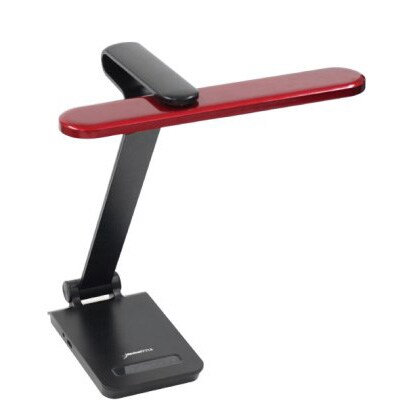 LEDデスクスタンド レッド LA-1200-R