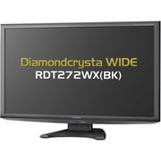 27型ワイド液晶モニター デジタル/アナログ接続 Diamondcrysta WIDEシリーズ ノングレアパネル ブラック RDT272WX(BK)