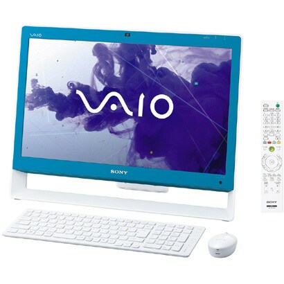 VAIO Lシリーズ 21.5型ワイド液晶/HDD1TB/DVDスーパーマルチドライブ ブルー VPCJ246FJ/L