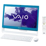VAIO Lシリーズ 21.5型ワイド液晶/HDD1TB/DVDスーパーマルチドライブ ブルー VPCJ246FJ/L