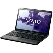 VAIO Eシリーズ 15.5型ワイド液晶/HDD750GB/ブルーレイディスクドライブ ブラック SVE15119FJB