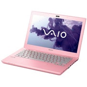 VAIO Sシリーズ 13.3型ワイド液晶/HDD640GB/DVDスーパーマルチドライブ ピンク SVS13118FJP