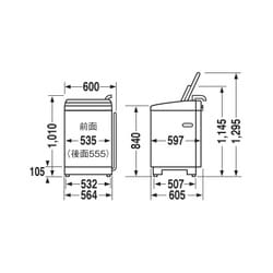 TOSHIBA 全自動洗濯機 AW-307(W)｜ピーチクパーク