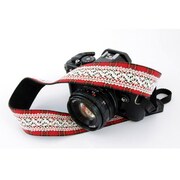 camera strap タータンチェックシリーズ レッド 76751