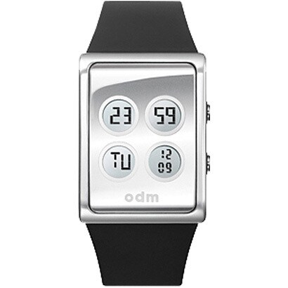 M Bloc（エムブロック）シルバー クオーツ メンズ 正規輸入品 DD120-5