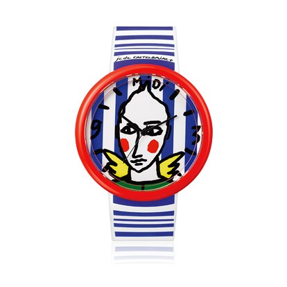 Time Gallery（タイムギャラリー）レッドケース クオーツ メンズ 正規輸入品 JC04-12