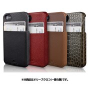 HEX-PH-000007 [iPhone4/4S用　Solo Wallet オリーブクロコ]