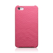 TR-JGIP11-KHN [次元シリーズ iPhone 4/4S用 革テクスチャーカバー はまなす]