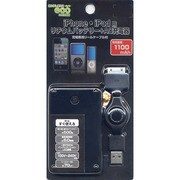 1100mAh リチウム AC 充電器 iPhone iPod ブラック AI9DN71