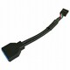 USB3.0 → USB2.0ヘッダピン変換ケーブル USB3C2