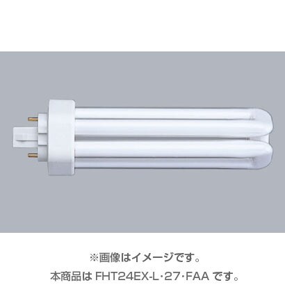 コンパクト形蛍光ランプ BB・3 プラチナ GX24q-3口金 3波長形電球色 24形 FHT24EX-L 27 FAA