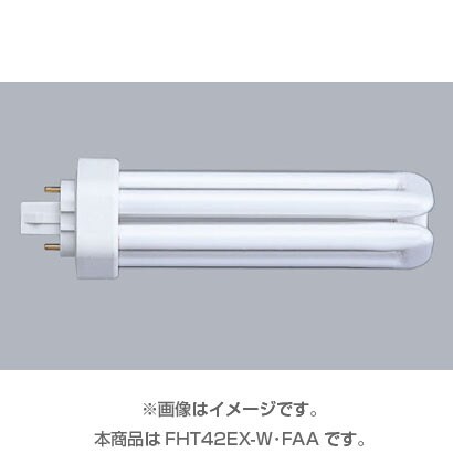 コンパクト形蛍光ランプ BB・3 プラチナ GX24q-3口金 3波長形白色 42形 FHT42EX-W･FAA