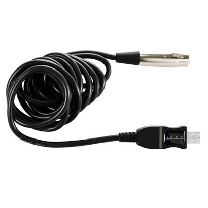 USB-XLRインターフェイスケーブル