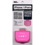 iPhone/iPod用リチウムチャージャー 1100mAh マゼンタ 11I424