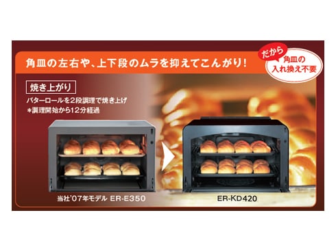 ヨドバシ.com - 東芝 TOSHIBA ER-KD420(W) [過熱水蒸気オーブンレンジ