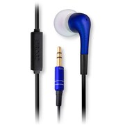 EP-LB-MIC-BLUE [スマートフォン用 リモコン付ステレオイヤホンマイク ブルー]