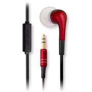 EP-LB-MIC-RED [スマートフォン用 リモコン付ステレオイヤホンマイク レッド]