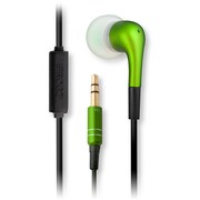 EP-LB-MIC-GREEN [スマートフォン用 リモコン付ステレオイヤホンマイク グリーン]