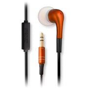 EP-LB-MIC-ORANGE [スマートフォン用 リモコン付ステレオイヤホンマイク オレンジ]