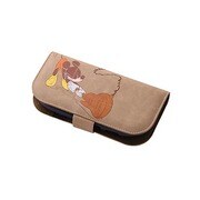 ディズニー・フラップタイプレザージャケット [プリント ミッキー サンドベージュ PS Vita用]