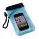 WATERPROOF(ウォータープルーフ) スマートフォン用ソフトケース ブルー