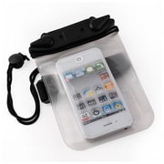 WATERPROOF(ウォータープルーフ) スマートフォン用ソフトケース アームバンド付 クリア