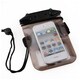 WATERPROOF(ウォータープルーフ) スマートフォン用ソフトケース アームバンド付 ブラック