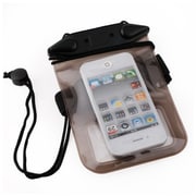WATERPROOF(ウォータープルーフ) スマートフォン用ソフトケース アームバンド付 ブラック