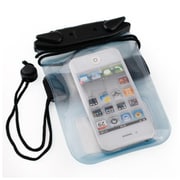 WATERPROOF(ウォータープルーフ) スマートフォン用ソフトケース アームバンド付 ブルー