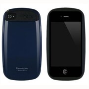 iface Revolutionケース SoftBank/au iPhone4S/4専用 ディープブルー