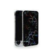 iPhone4/4S用 icoverオプティカル保護フィルム ハート