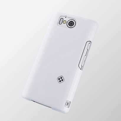 PD-SH09PVWH [docomo SH-09D AQUOS PHONE ZETA用シェルカバー ホワイト]