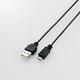 スマートフォン用microUSBケーブル スリム 1.5m ブラック MPA-AMBXLP15BK　