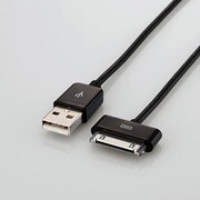 iPhone用充電・通信ケーブル 1m ブラック MPA-UADLP10BK