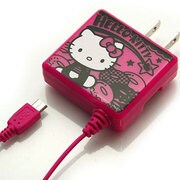 スマートフォン用AC充電機器キティピンク RX-KTY671MU