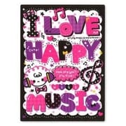 下敷き I LOVE HAPPY MUSIC 13713