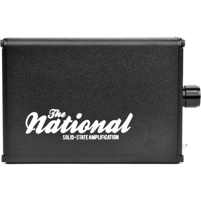 ポータブルヘッドホンアンプ ブラック THE NATIONAL AMP/BLK