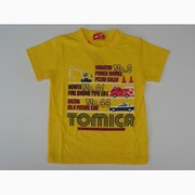 トミカ働く車&緊急車両ptTシャツ [黄色 100cm]