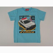 トミカパトロールカーpt Tシャツ [サックス 130cm]