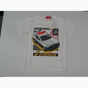トミカパトロールカーpt Tシャツ [オフシロ 130cm]