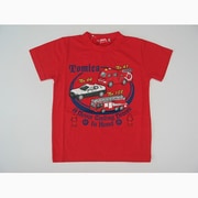 トミカ緊急車両pt Tシャツ [赤 110cm]