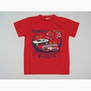 トミカ緊急車両pt Tシャツ [赤 120cm]
