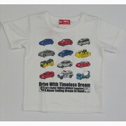 トミカリフレクターTシャツシロ110cm