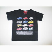 トミカリフレクターTシャツクロ100cm