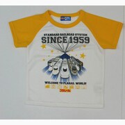 プラレールリフレクターTシャツシロ120cm