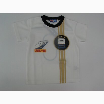 プラレールユニフォーム半袖Tシャツシロ120cm
