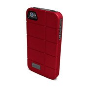 IP4CCN-REDGRY [iFogz iPhone4S用ケース COCOON レッドグレー]