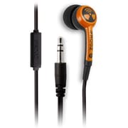 EPD33-MIC-ORANGE [iFogz iPhone用スイッチ付ステレオイヤホンマイク PLUGZ オレンジ]