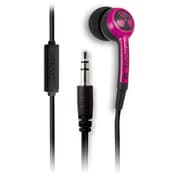 EPD33-MIC-PINK [iFogz iPhone用スイッチ付ステレオイヤホンマイク PLUGZ ピンク]