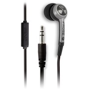 EPD33-MIC-SILVER [iFogz iPhone用スイッチ付ステレオイヤホンマイク PLUGZ シルバー]